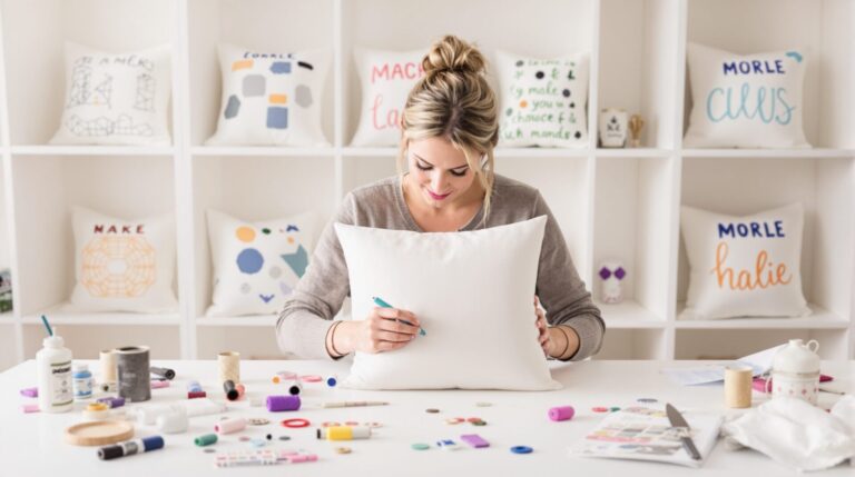 comment personnaliser un coussin