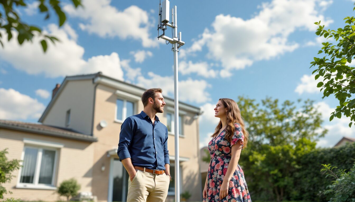 distance minimum entre antenne relais habitation