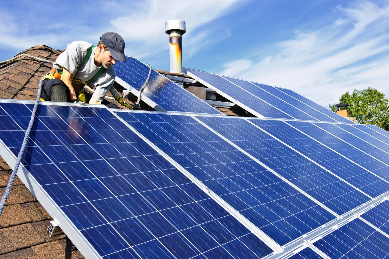 entretien de panneaux solaires