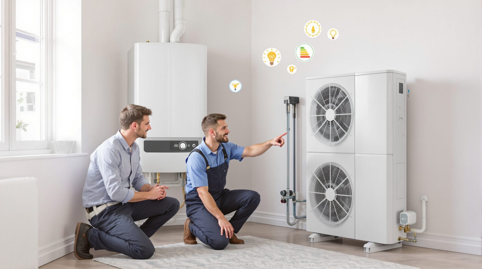 remplacer chaudière par pompe à chaleur