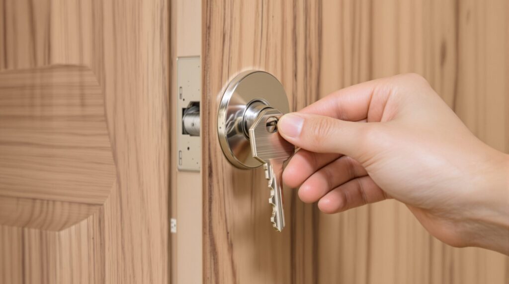 clé bloquée dans serrure