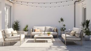 ensemble de jardin