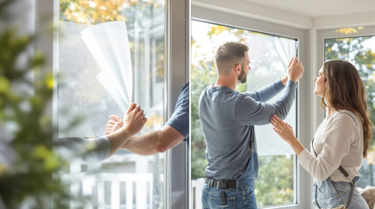 film electrostatique vitre