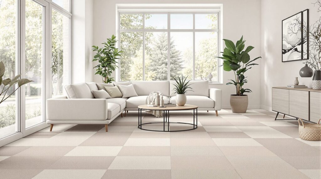 Les dalles de moquette : une solution modulable et cosy pour chaque pièce