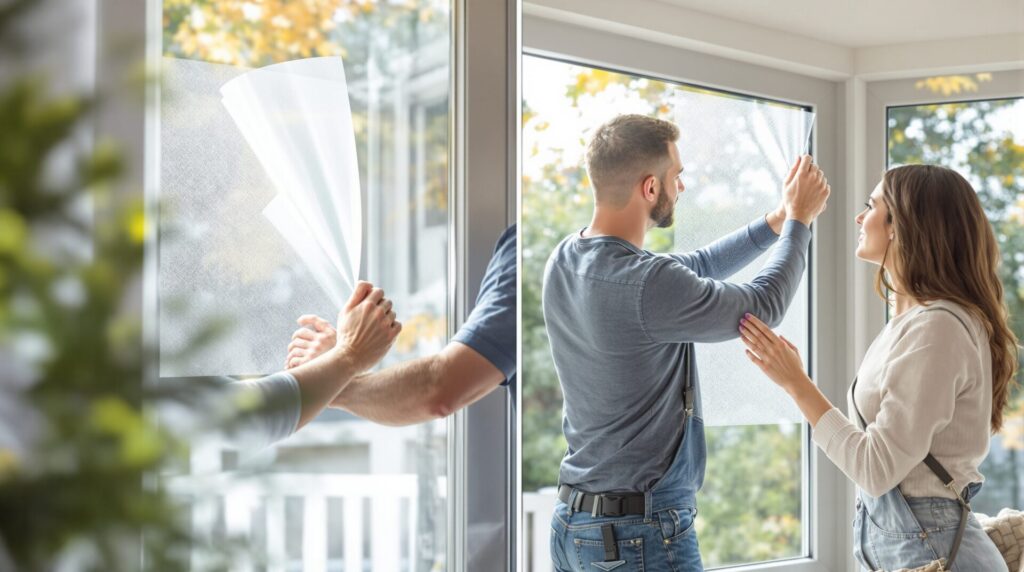 film electrostatique vitre