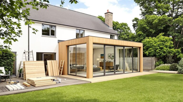 extension de maison en kit