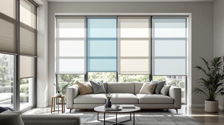 Influence des couleurs des stores