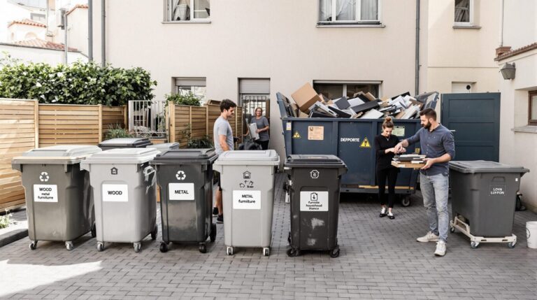 Faire le vide chez soi : comment choisir la bonne benne à Lyon pour un tri efficace
