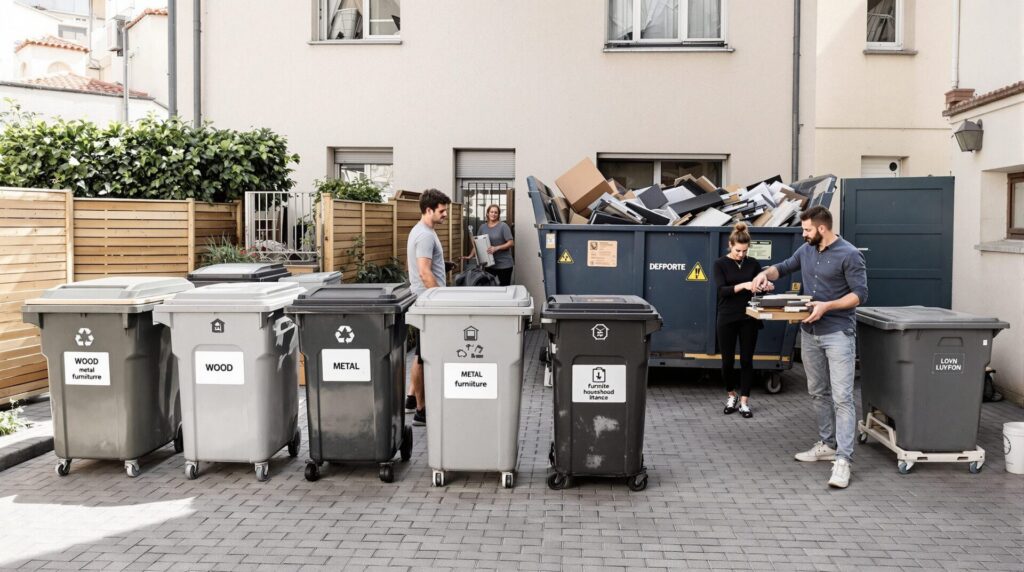 Faire le vide chez soi : comment choisir la bonne benne à Lyon pour un tri efficace