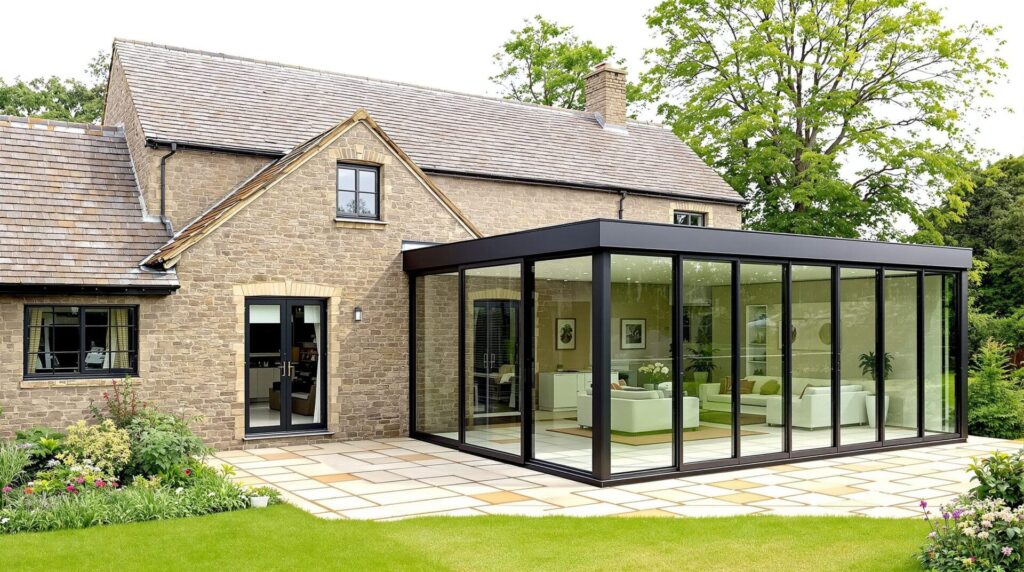 Comment intégrer une extension contemporaine à une maison traditionnelle à Avrillé ?