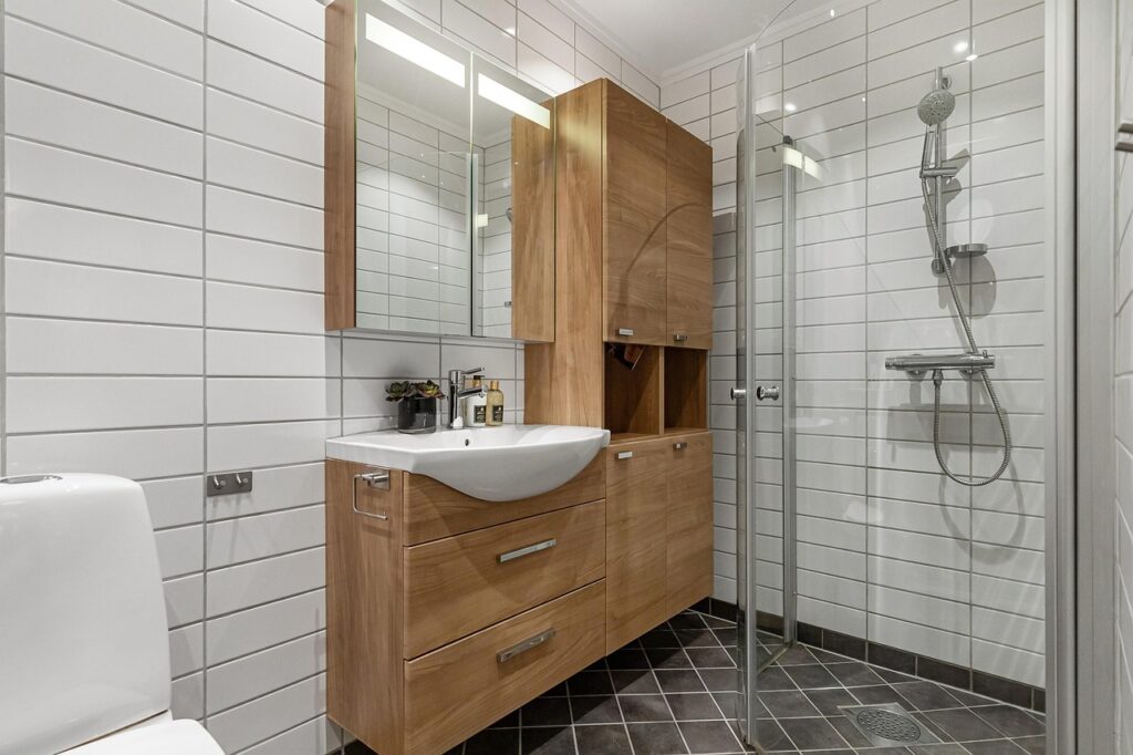 aménagement salle de bain moderne
