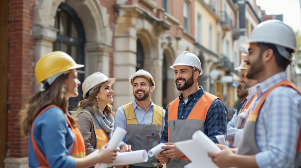 façades et contribution à l'économie locale