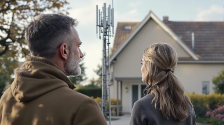 distance minimum entre antenne relais habitation