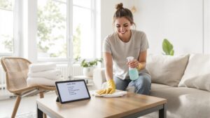 Ménage et gestion d’une location saisonnière : la méthode « moins d’une heure » pour garder la main… sans agence