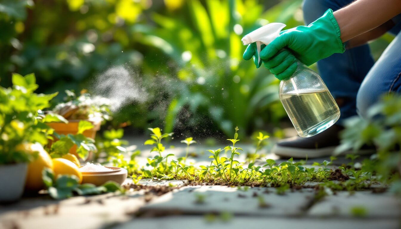 désherbant naturel qui tue les racines