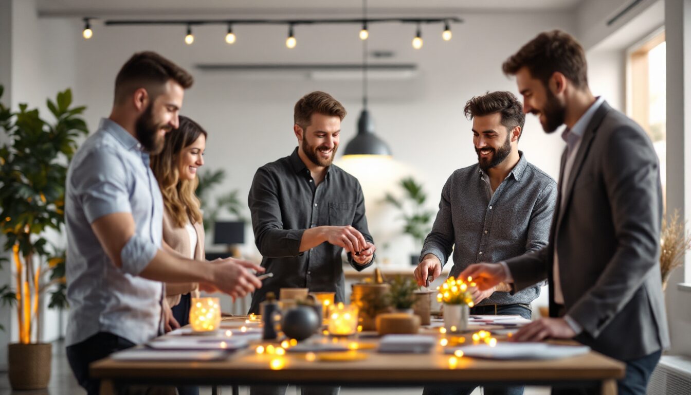 décoration soirée entreprise