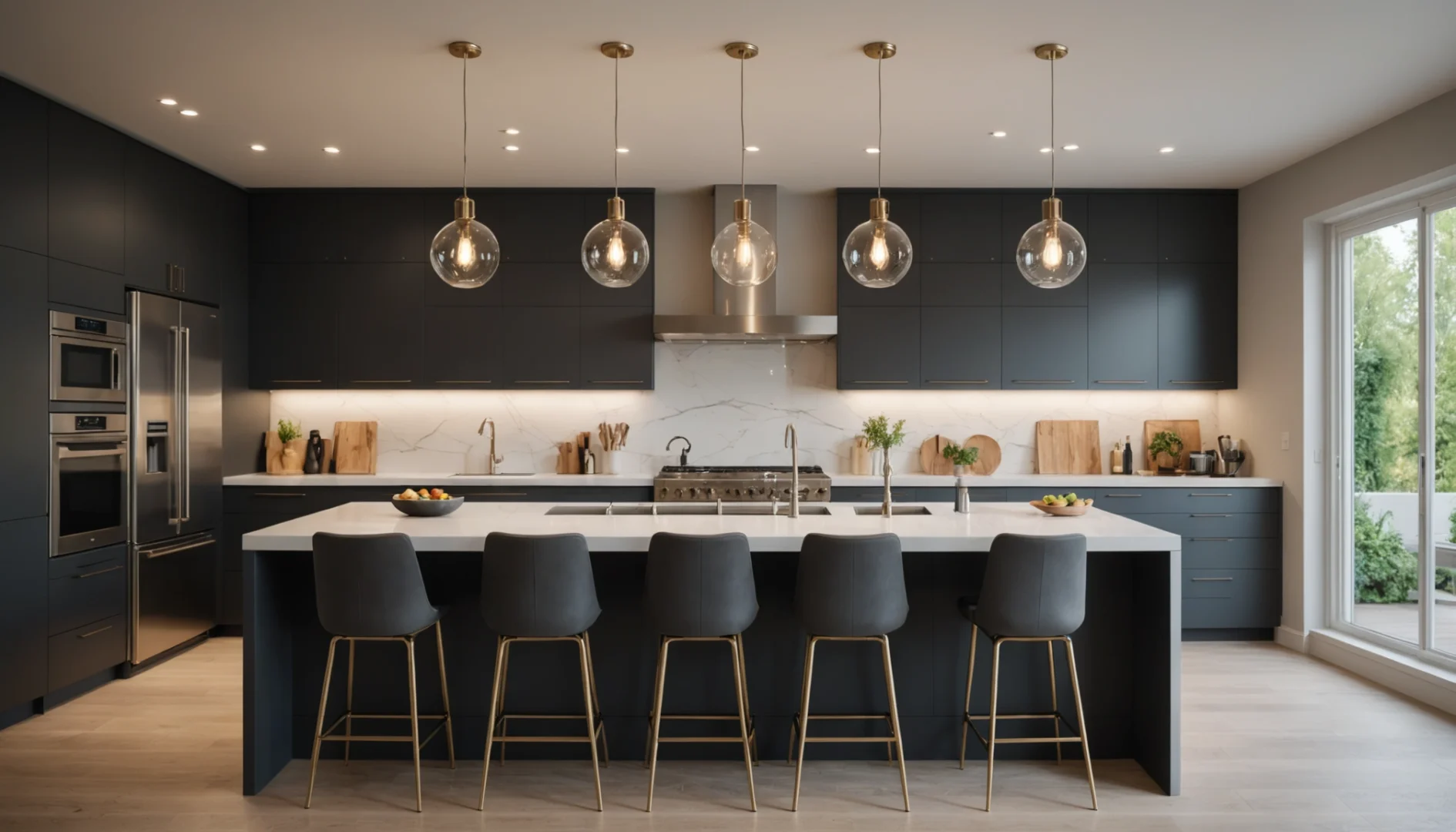 lampes cuisine suspension