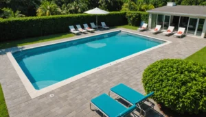 bache chauffante piscine