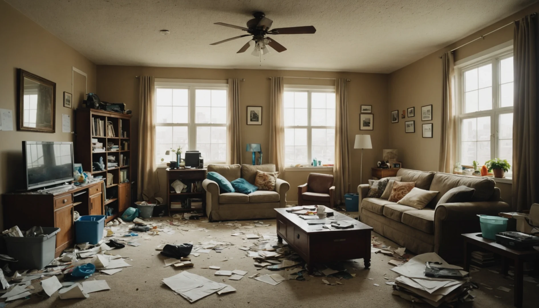 nettoyer un appartement très sale