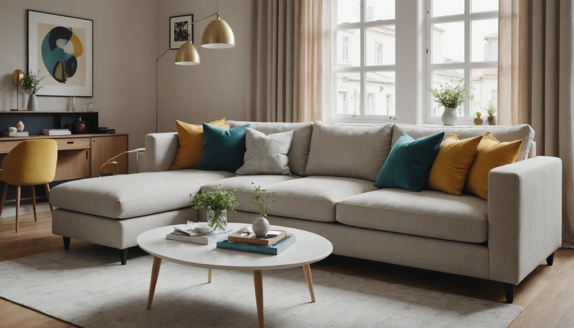 canapé avec assise de 50 cm