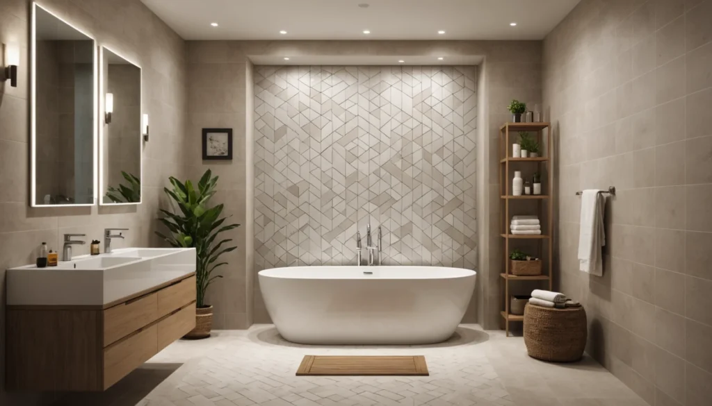 idées de carrelage pour petites salles de bain