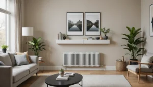 support radiateur