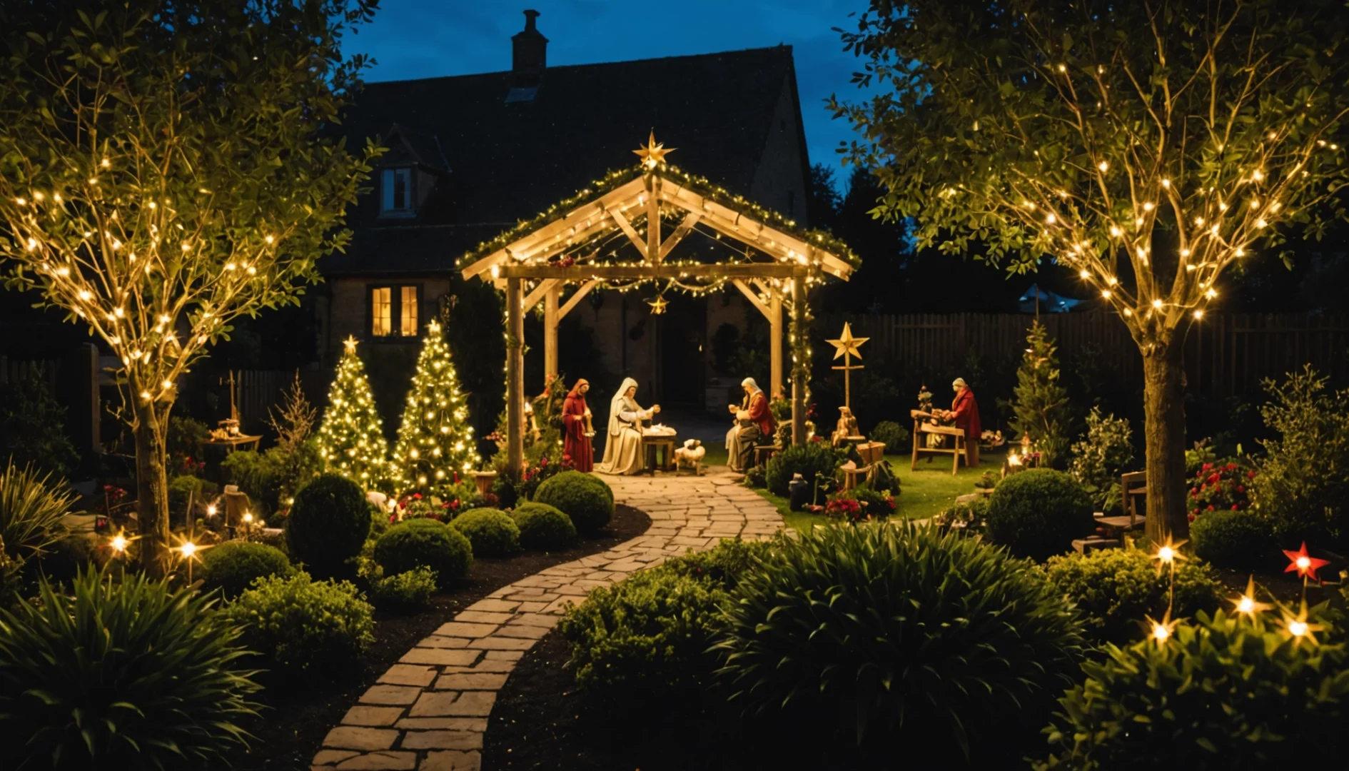 idées de décoration de Noël pour l'extérieur