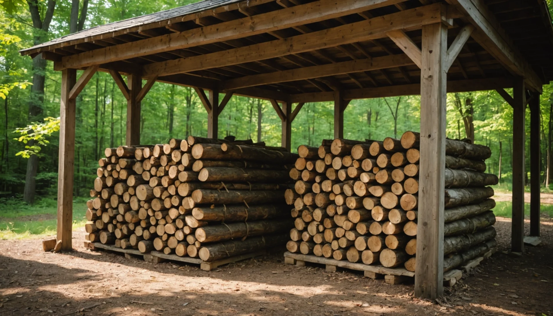 merule sur bois de chauffage