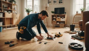 parquet flottant