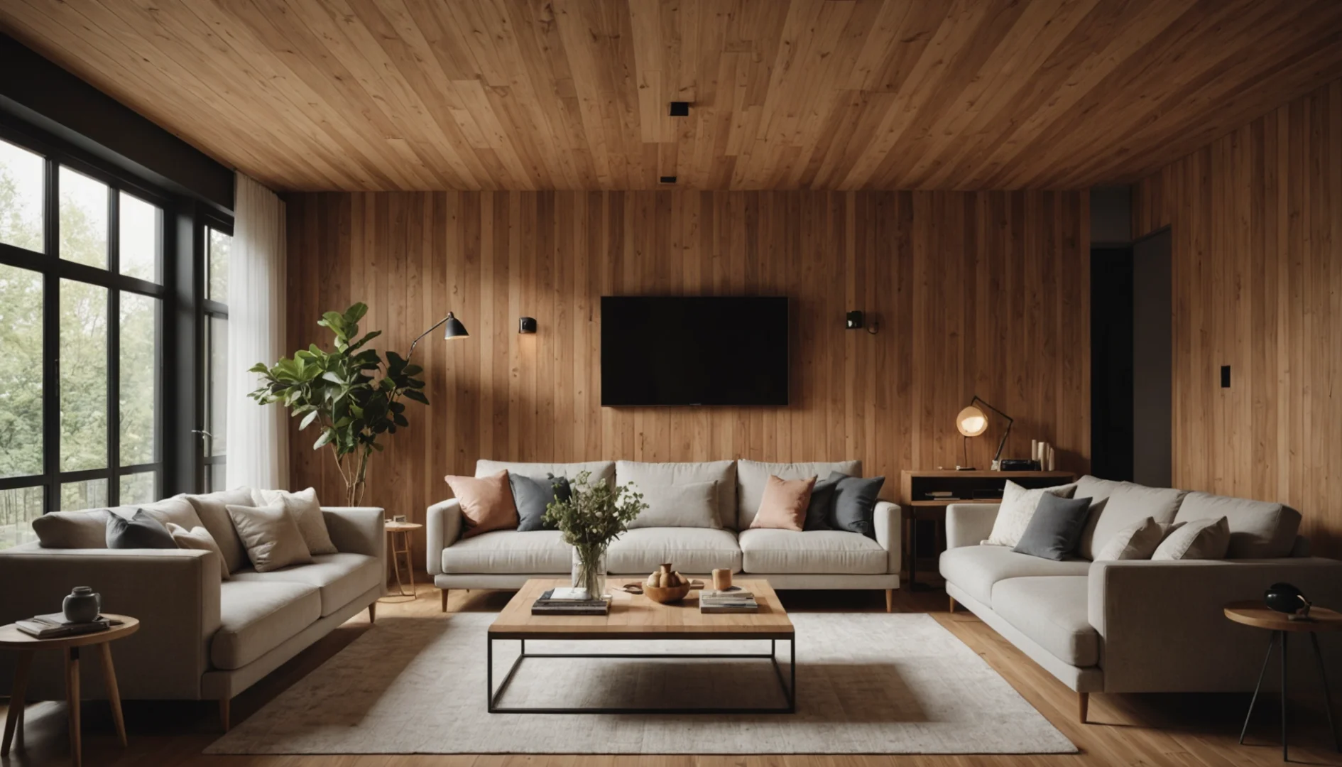 Mur ou plafond bois & esprit cocooning : comment garantir la sécurité incendie sans nuire au style ?