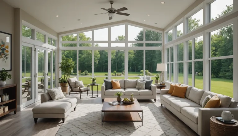 veranda avec mur plein