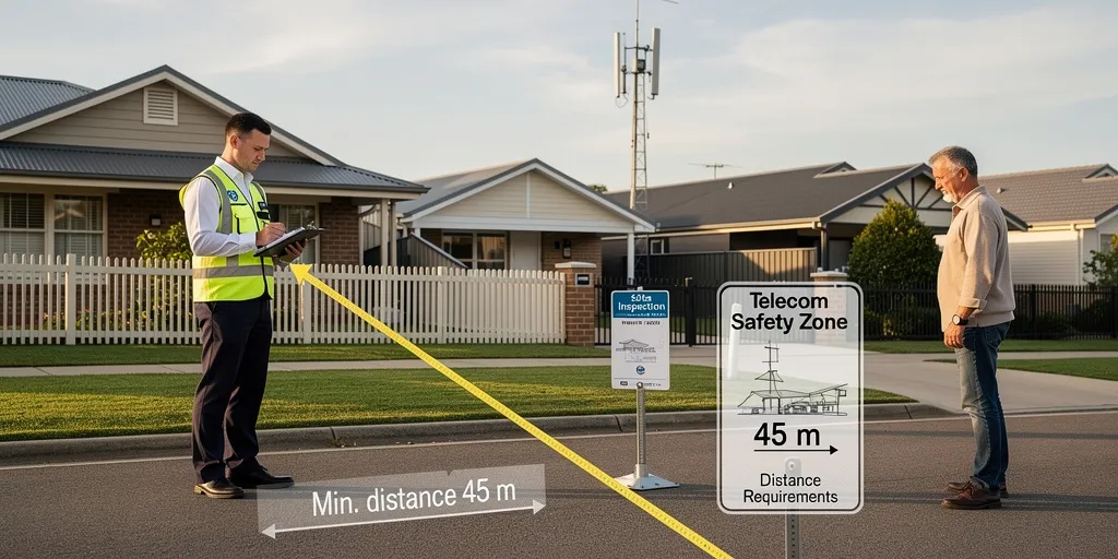 distance minimum entre antenne relais habitation