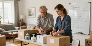 Comment organiser un vide-maison : le planning en 7 étapes