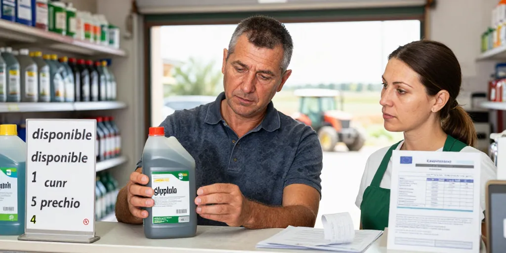 glyphosate espagne