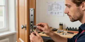 Serrure 3 points : Fonctionnement, Schéma général et spécificités